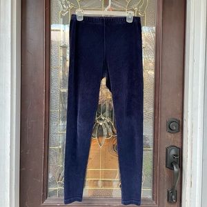 Vintage Ralph Lauren Velvet Corduroy Navy Leggings
